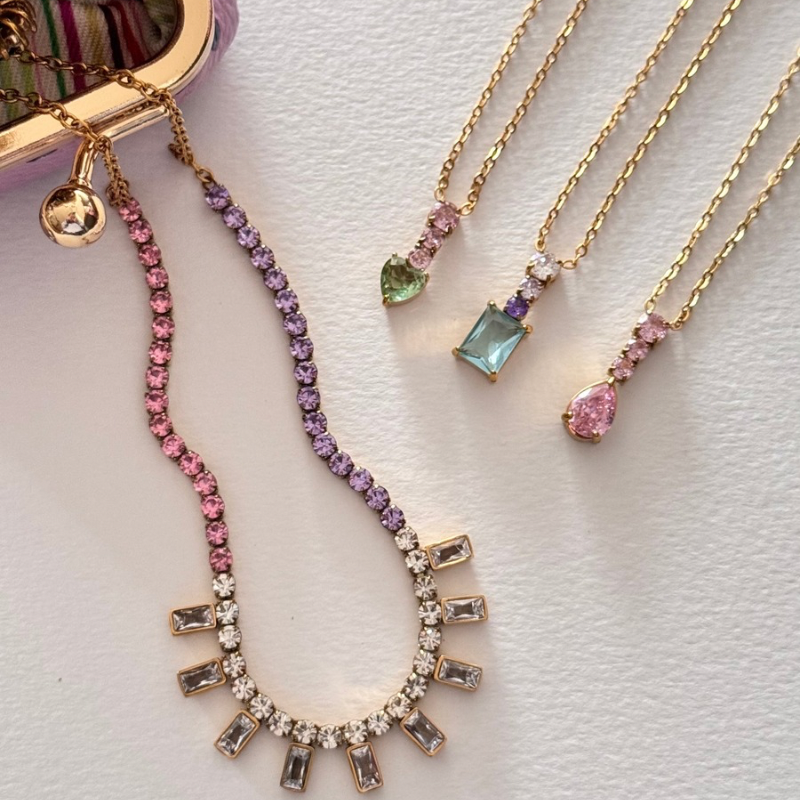 Gemstone necklace
