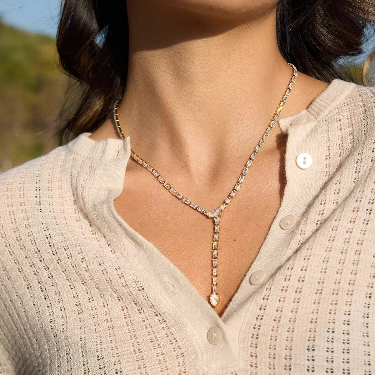 Bebo Lariat necklace
