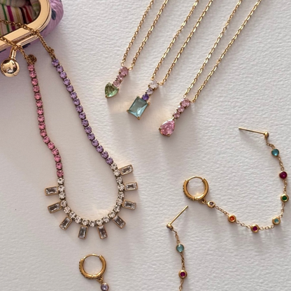 Gemstone necklace