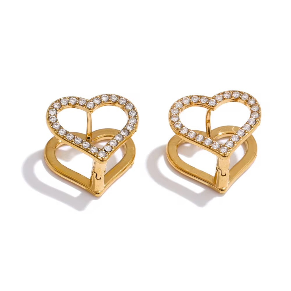Love bell earrings