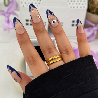 Star & Moon Bestie Ring set