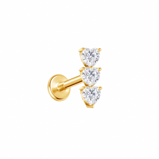 Aura helix studs
