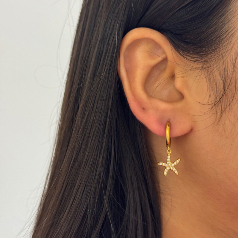 Starfish earrings