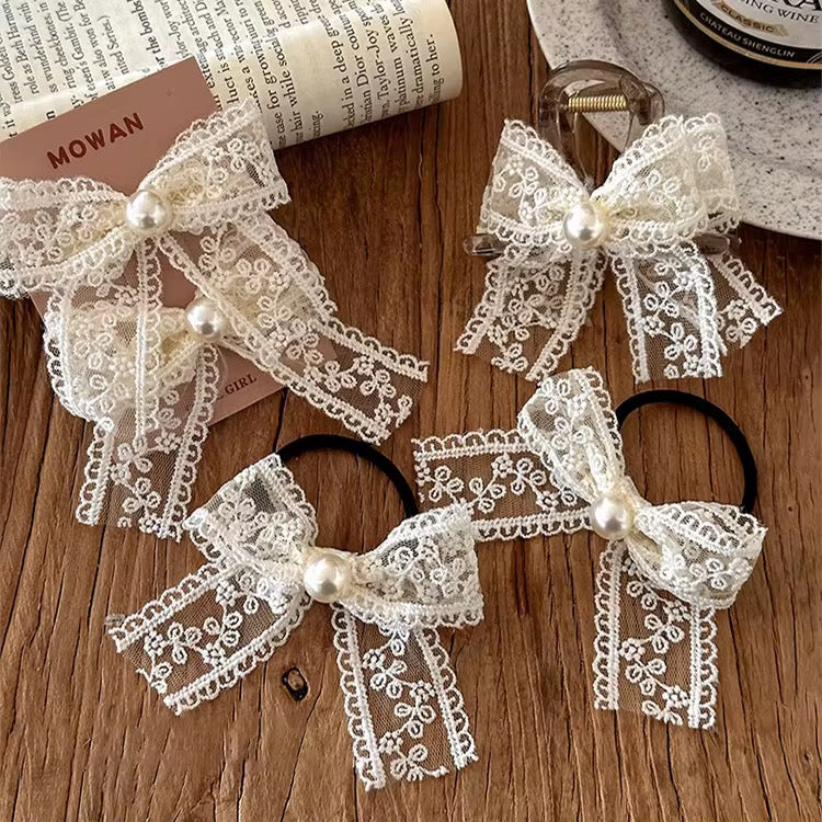 Bohomain hair clip and hair tie