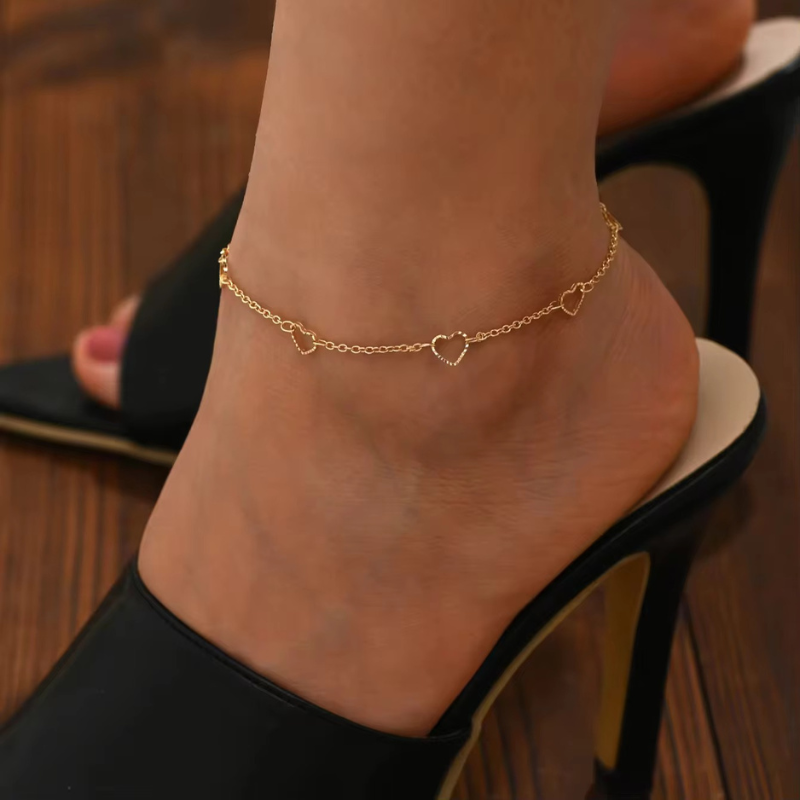 Sweetheart anklet