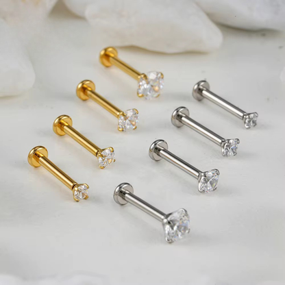 Modern flat backs studs