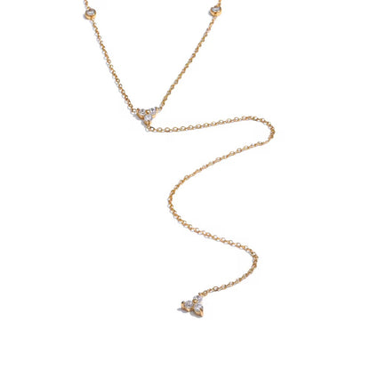 Serenity lariat necklace