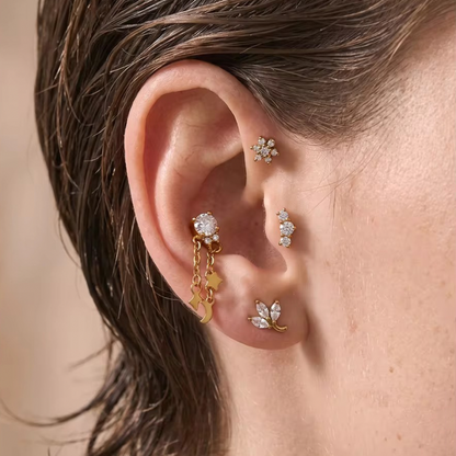 Evara helix stud