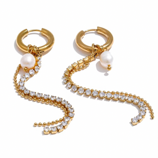 Bliss drop earrings