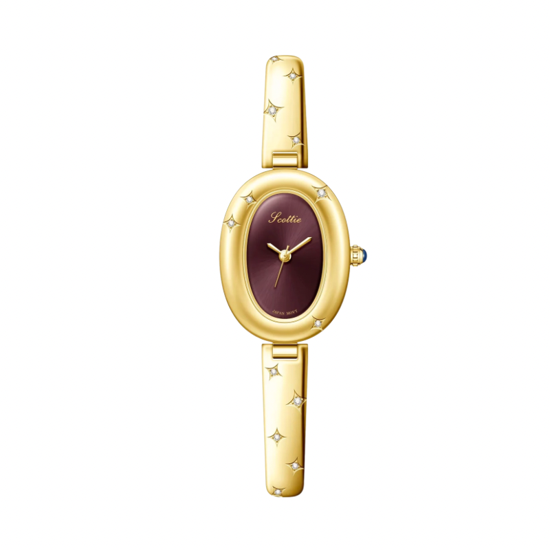 Lady martha oval dial watch