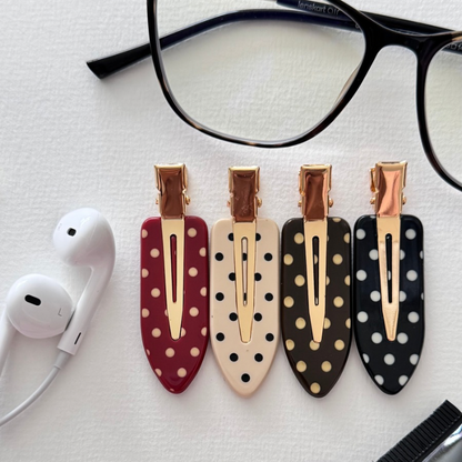 Polka dot pins(pair)