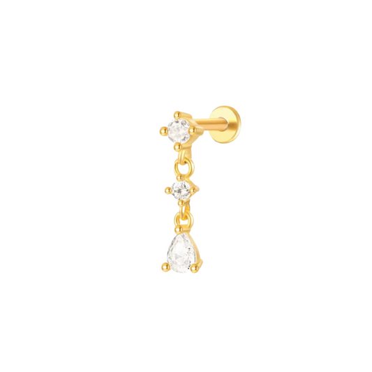 Flora flicks helix studs
