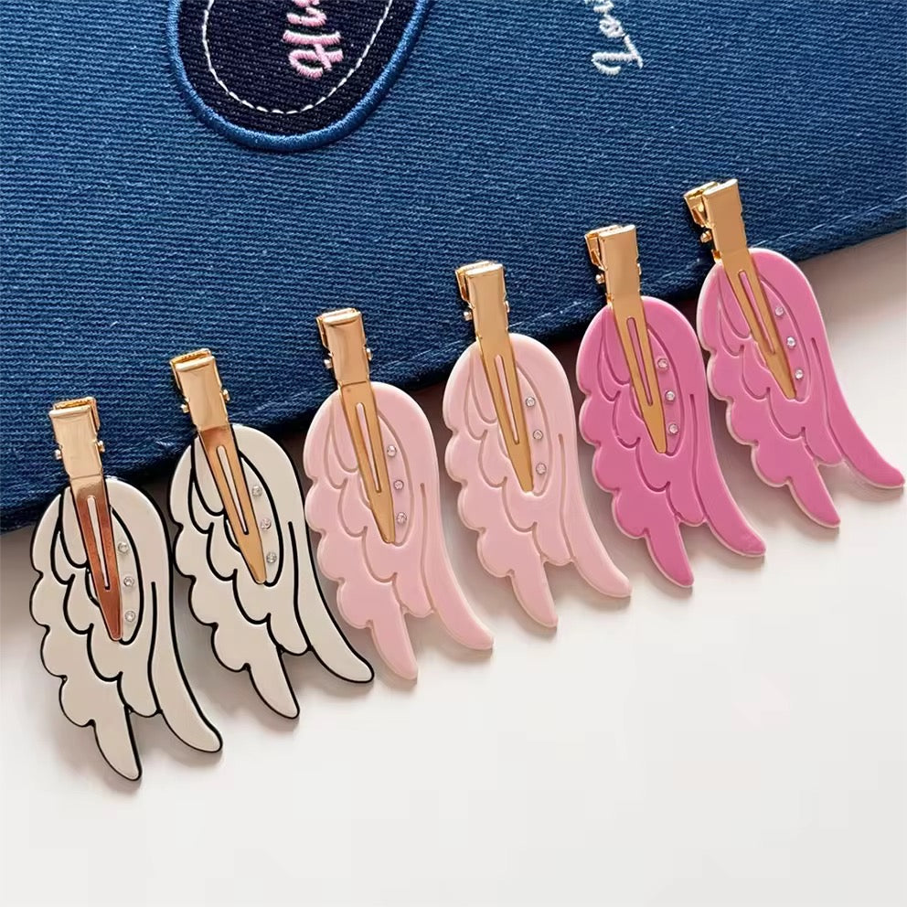 Ivory Angel aura clip(pair)