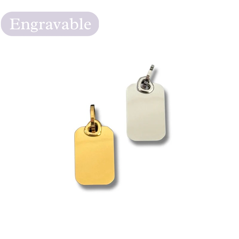 Show your feeling engravable charm