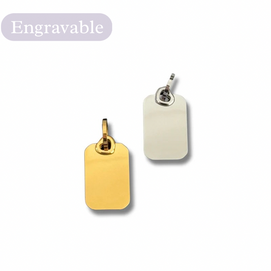 Show your feeling engravable charm