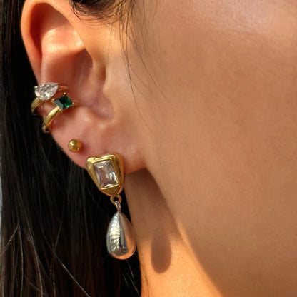 Paisley earrings