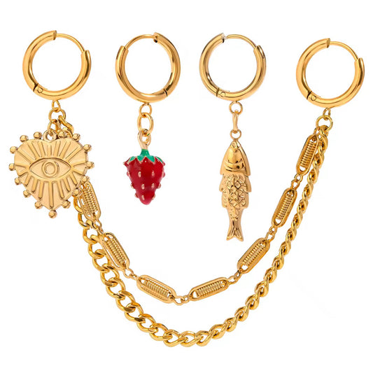 Strawberry shortcake bundle charm
