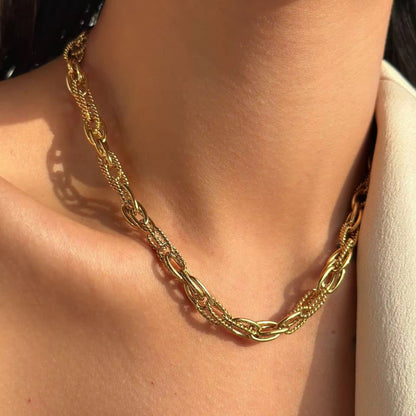 Chunky chic necklace