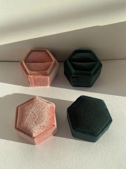 Hexagon ring box