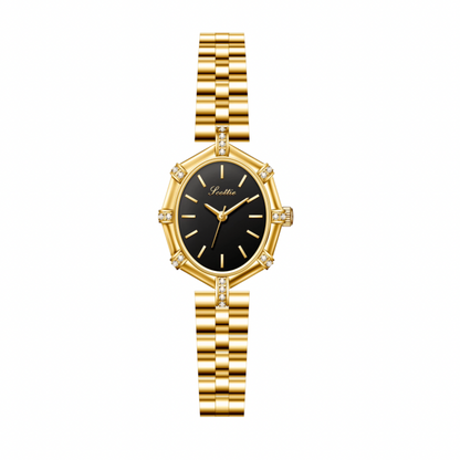 Lady lily black dial watch