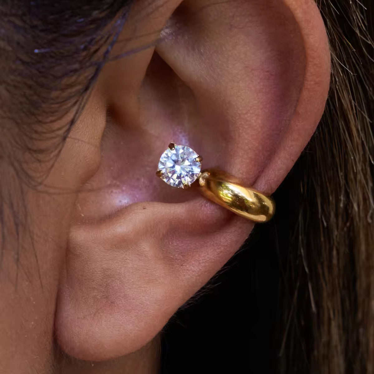 Halo ear cuff