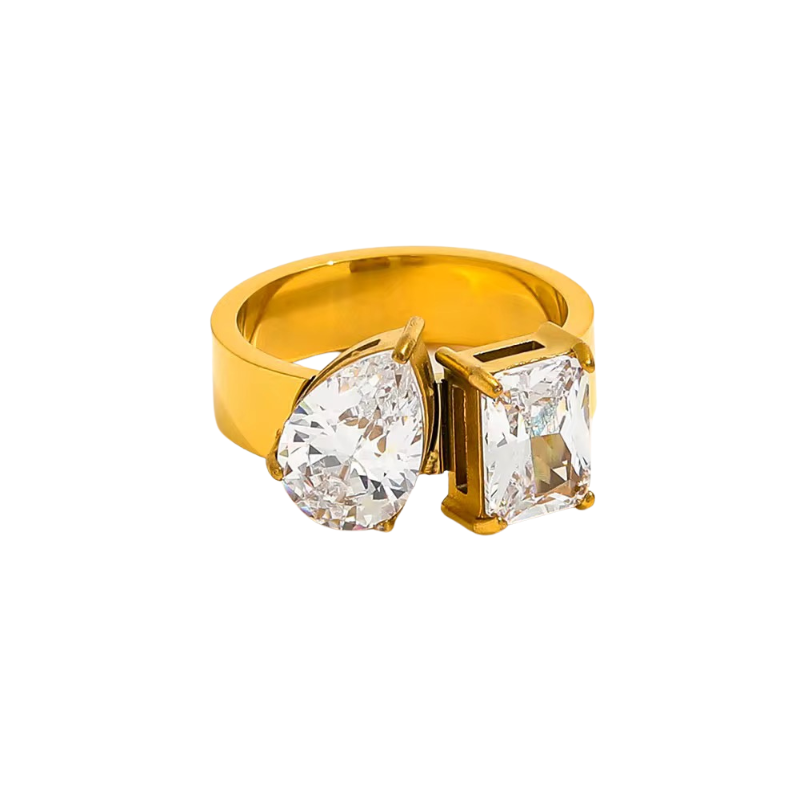 Whispering gold ring