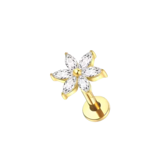 Flower helix studs