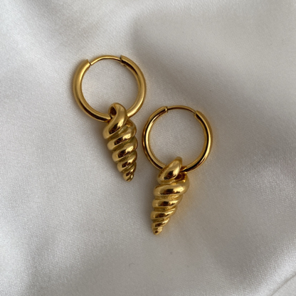 Croissant earrings