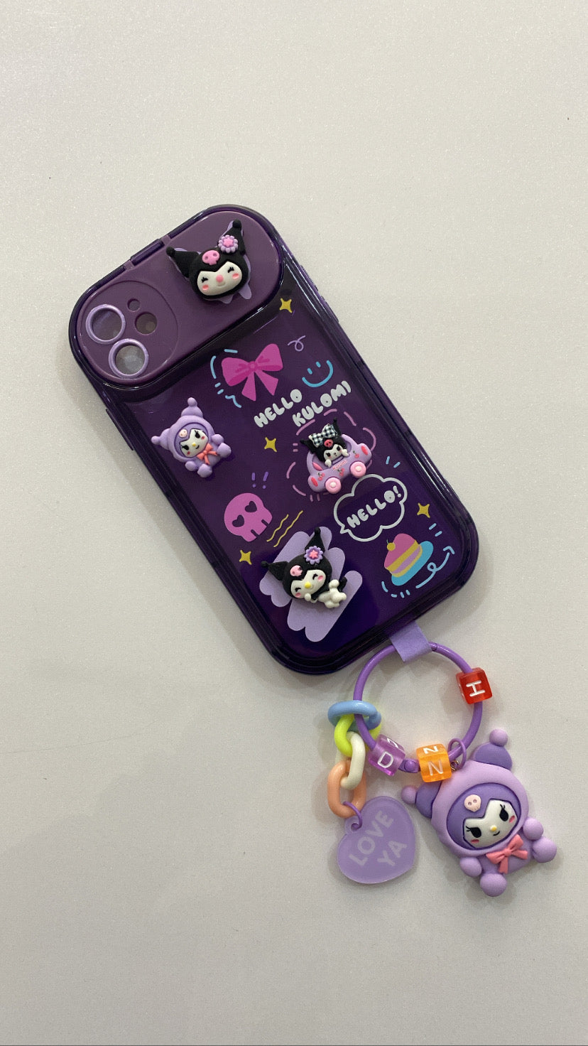 Kuromi charm case