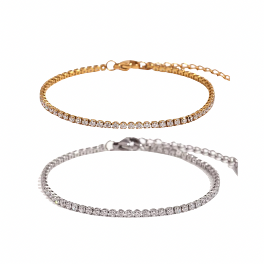 Parsain tennis bracelet