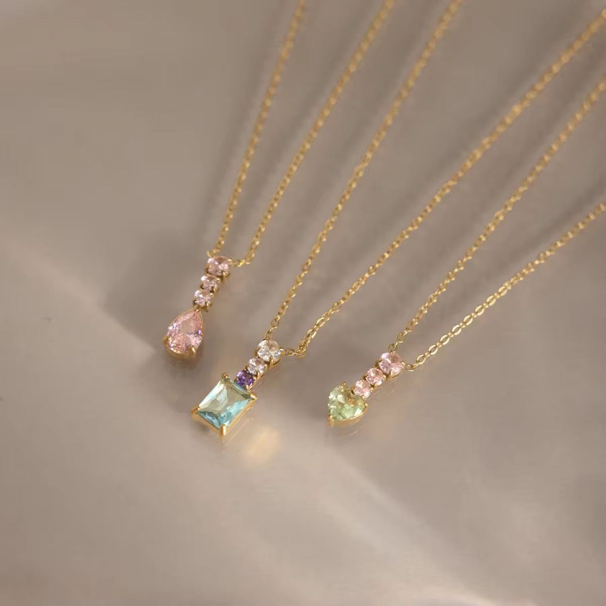 Gemstone necklace