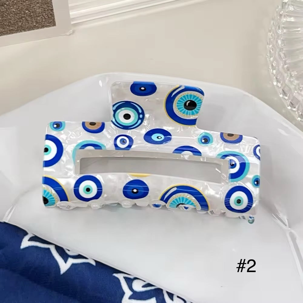 Evil eye clawclip
