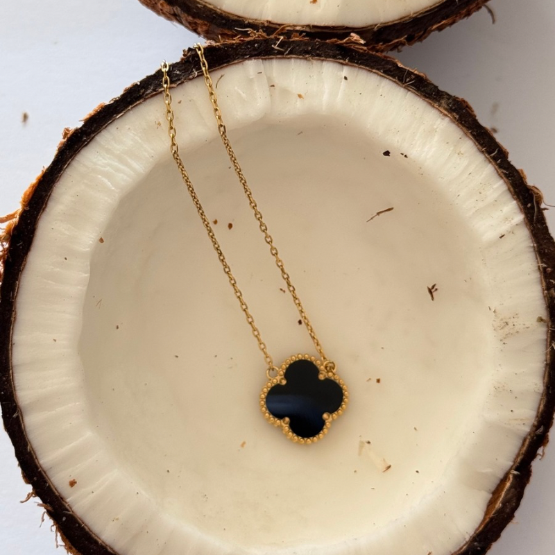 Spade necklace