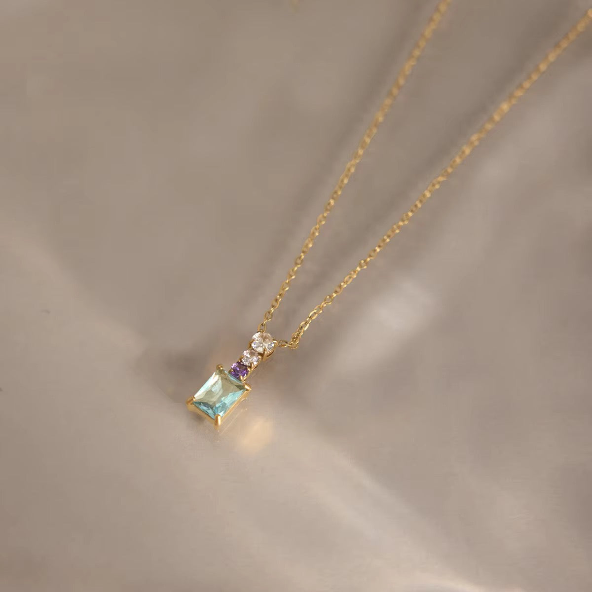 Gemstone necklace