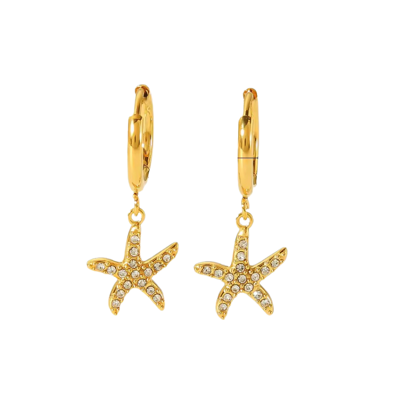 Starfish earrings