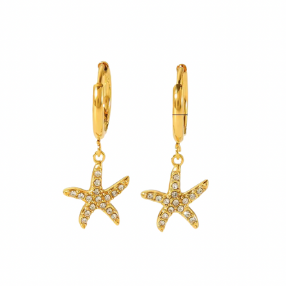 Starfish earrings