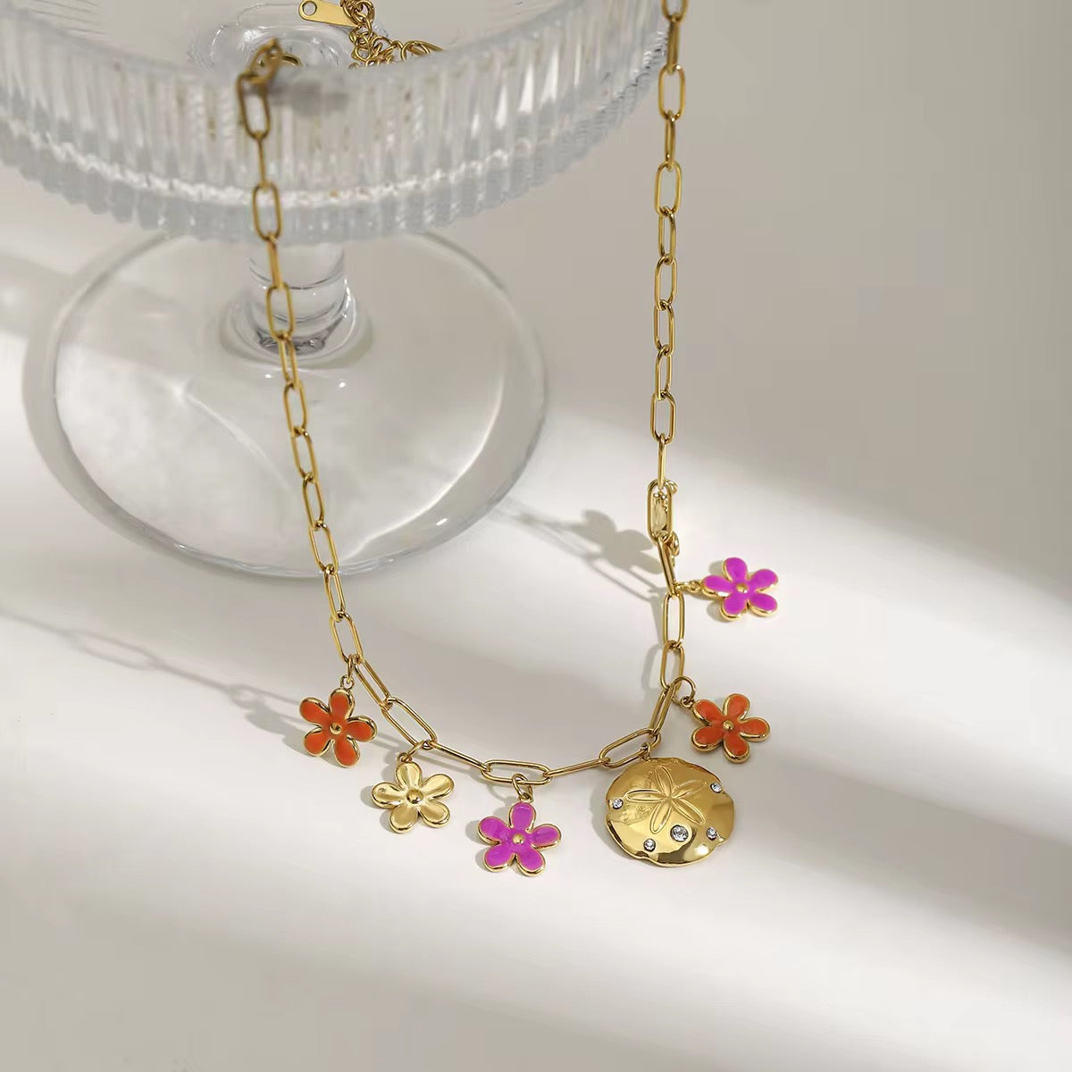 Fauna charm necklace
