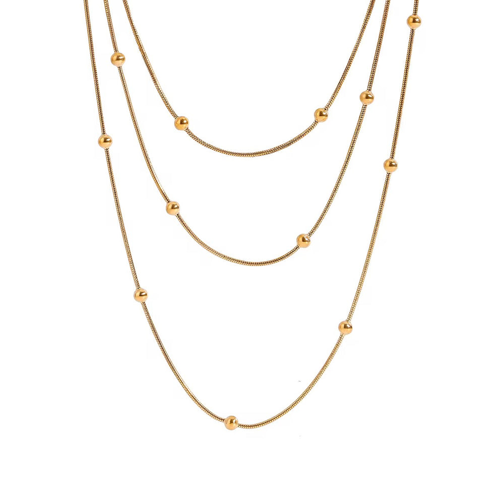 Layered beaded chain – Sickdripzstore