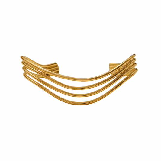 Cascade cuff bracelet