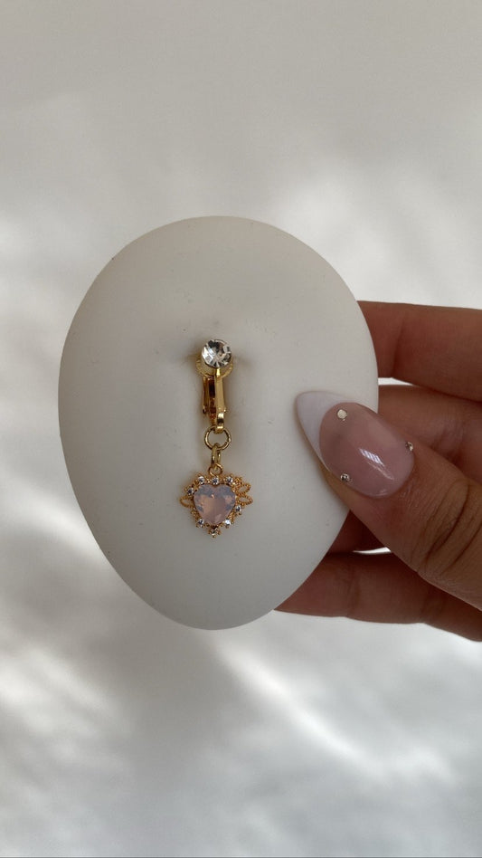 Cove faux belly ring