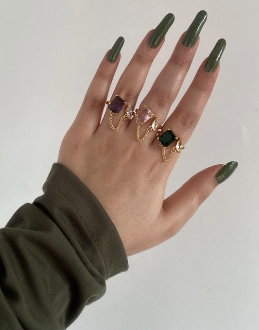Too flashy ring