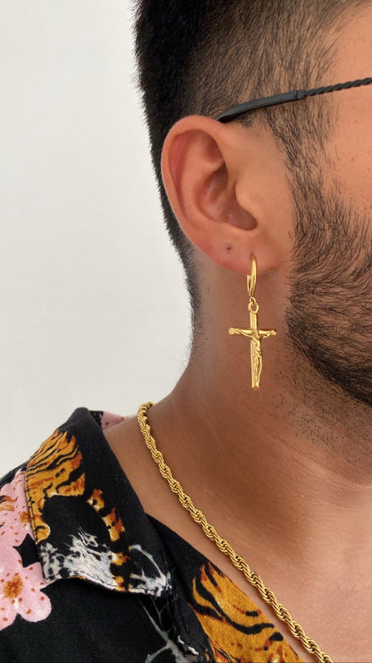 Catholic earrings