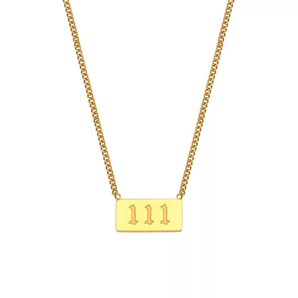 Angel number necklaces